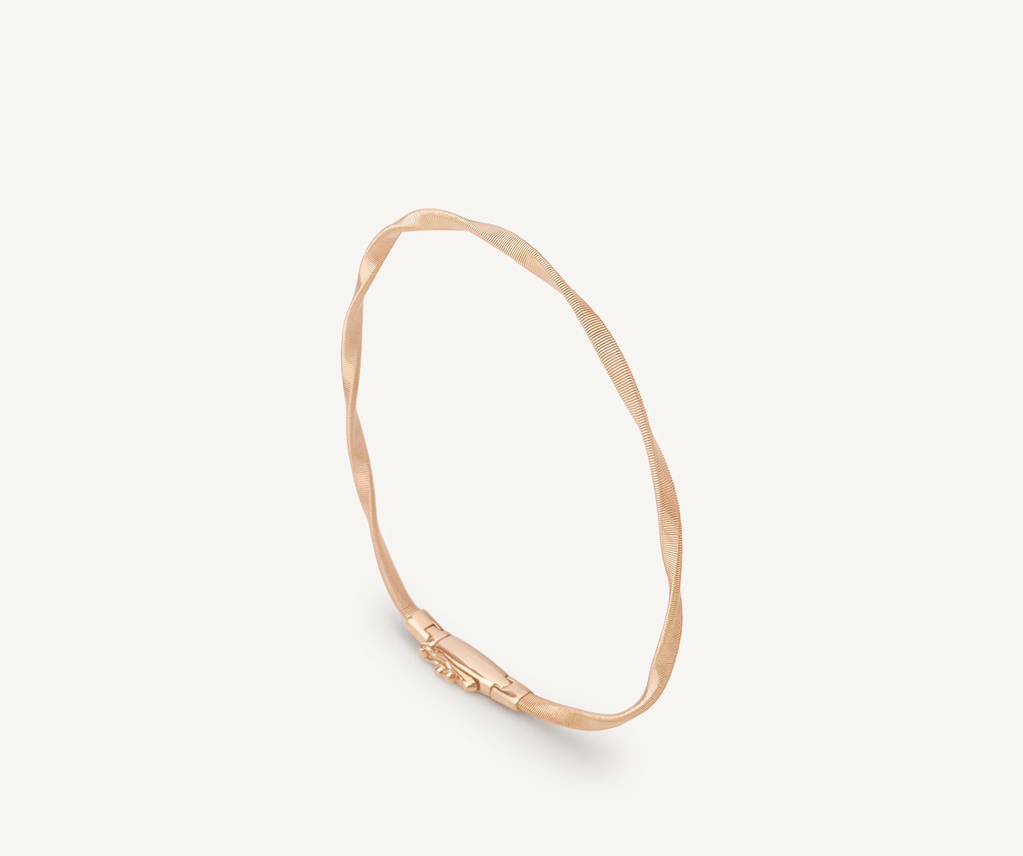 18K Rose Gold Coil Bangle, 2mm – Marco Bicego