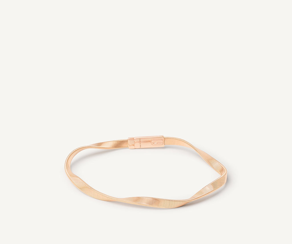 MARRAKECH 18K Rose Gold Twisted Supreme Bracelet BG750__R_01