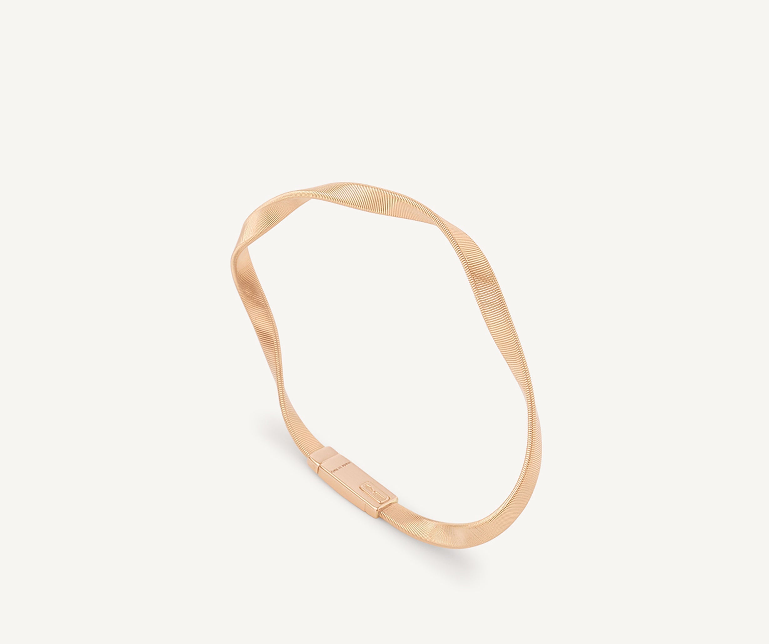 18K Rose Gold Coil Bangle, 4mm – Marco Bicego