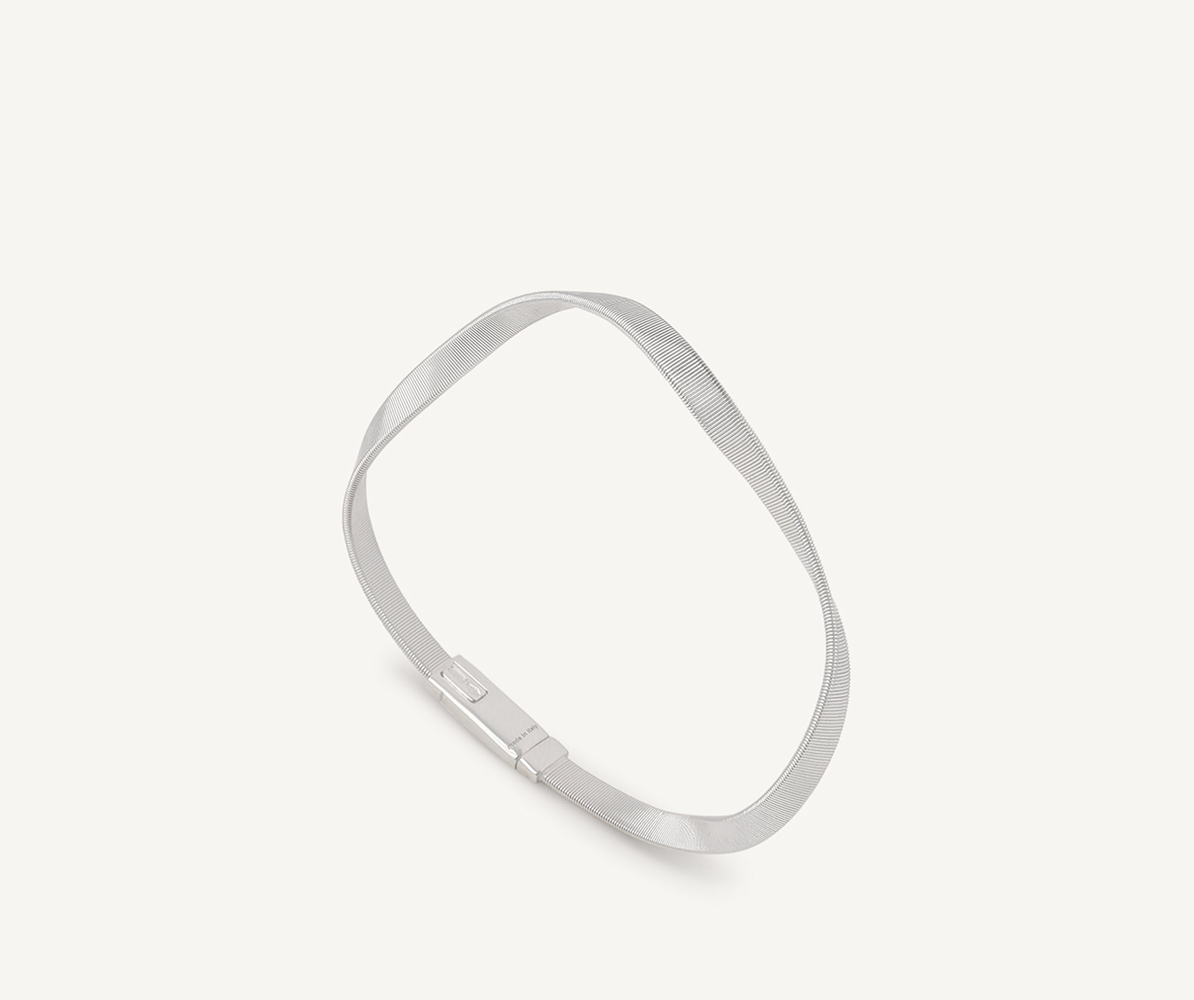 18K White Gold Coil Bangle, 4mm – Marco Bicego