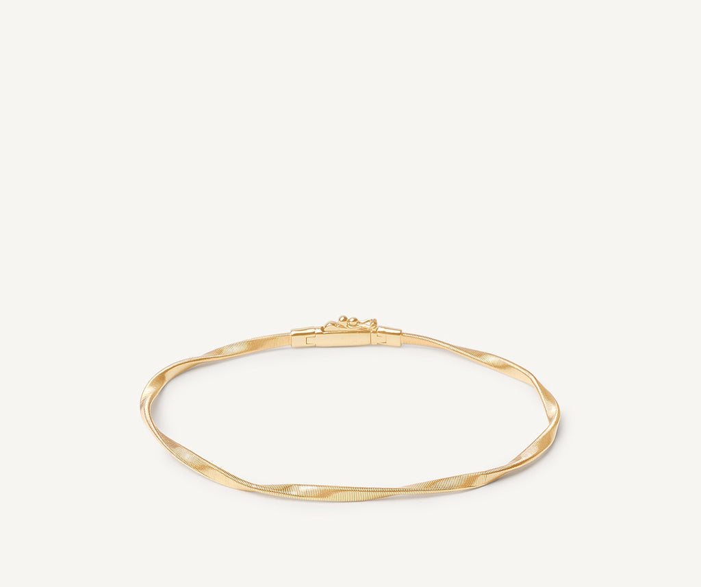 MARRAKECH 18K Yellow Gold Twisted Coil Bracelet BG337__Y_01