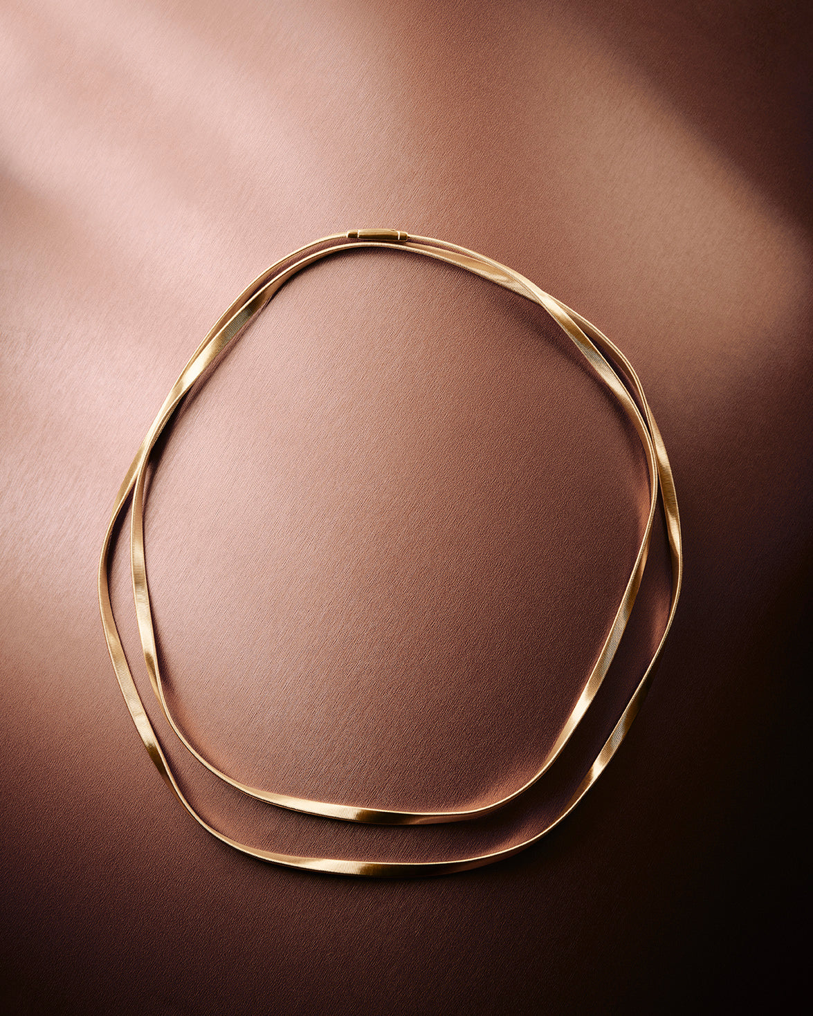 18K Yellow Gold Twisted Supreme Long Necklace – Marco Bicego