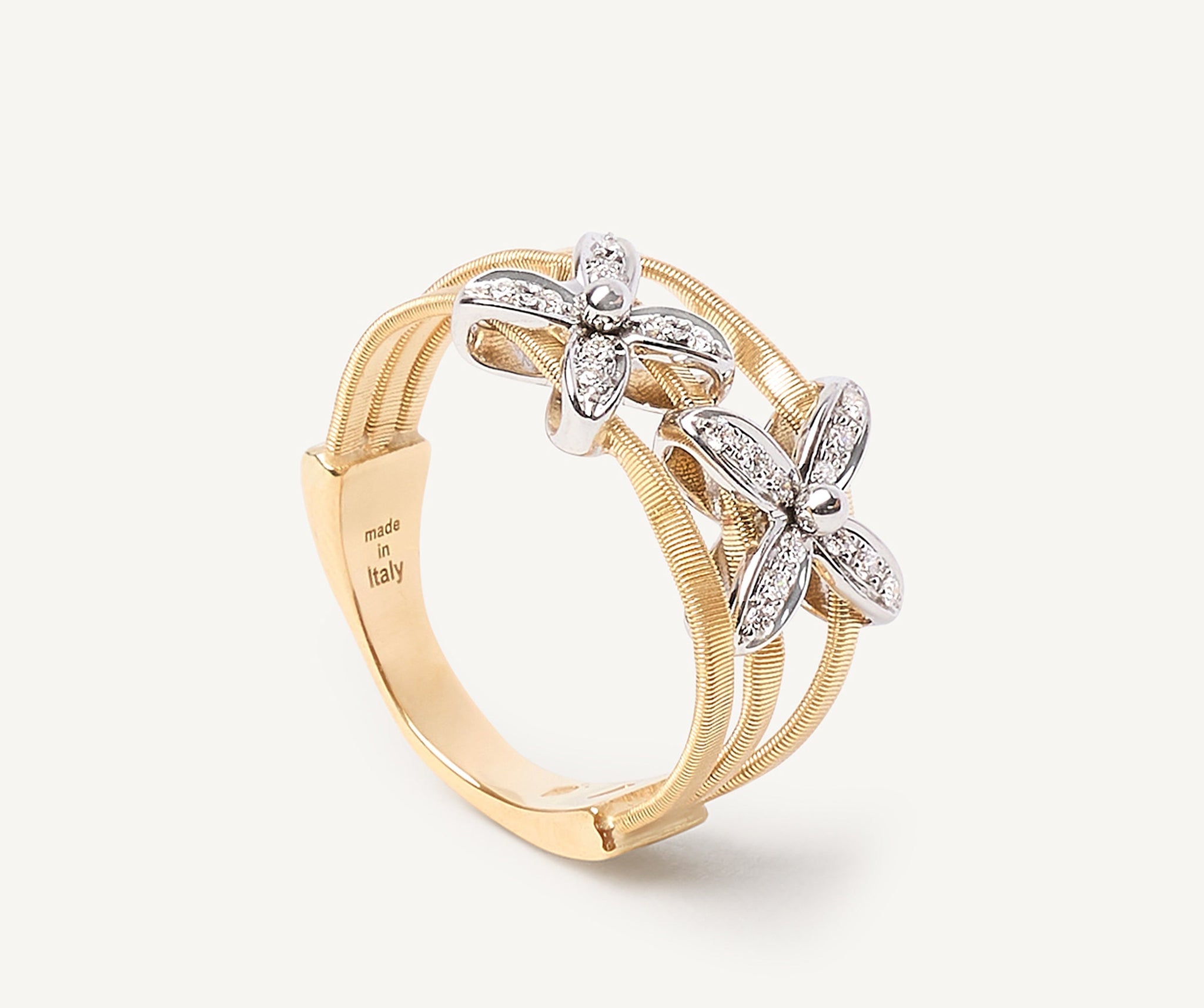 18K Yellow Gold Diamond Cocktail Ring – Marco Bicego