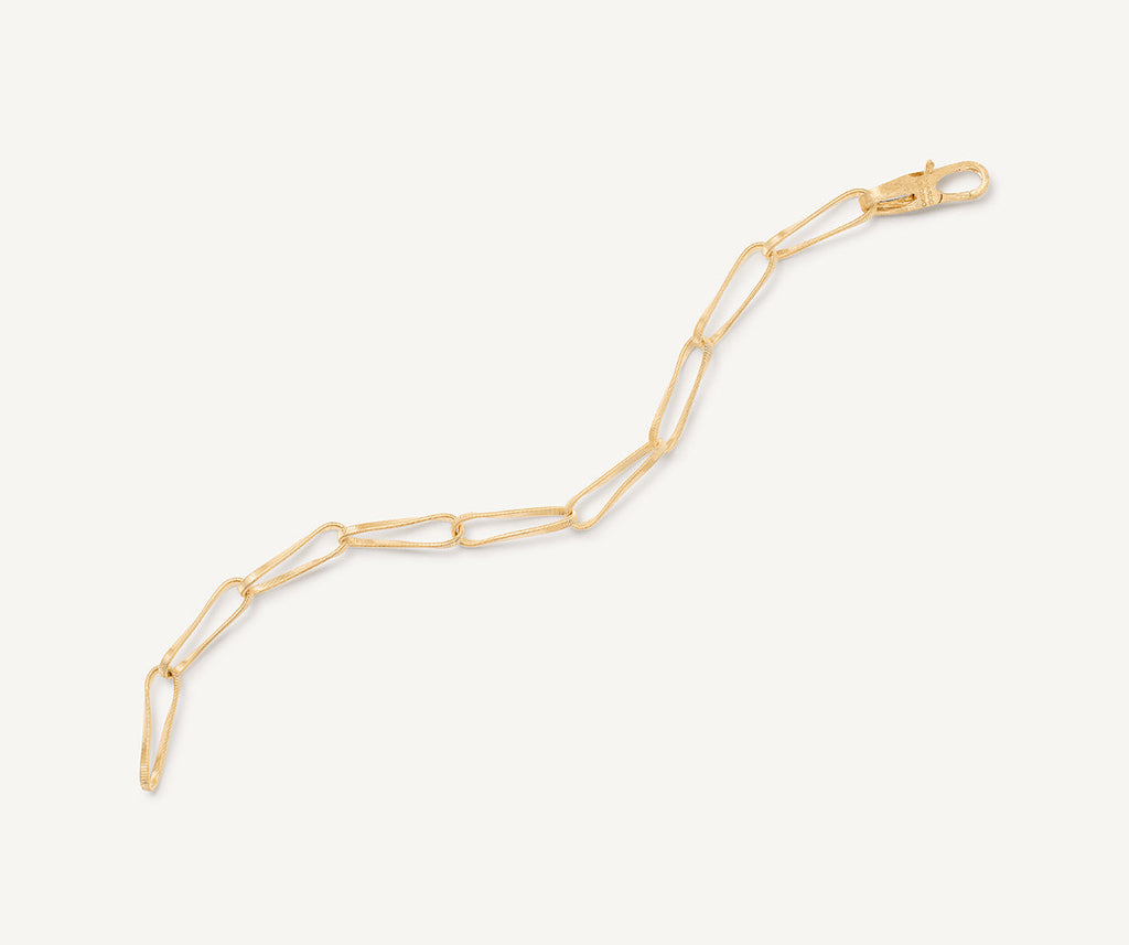MARRAKECH ONDE 18K Yellow Gold Twisted Coil Link Bracelet BG842__Y_01