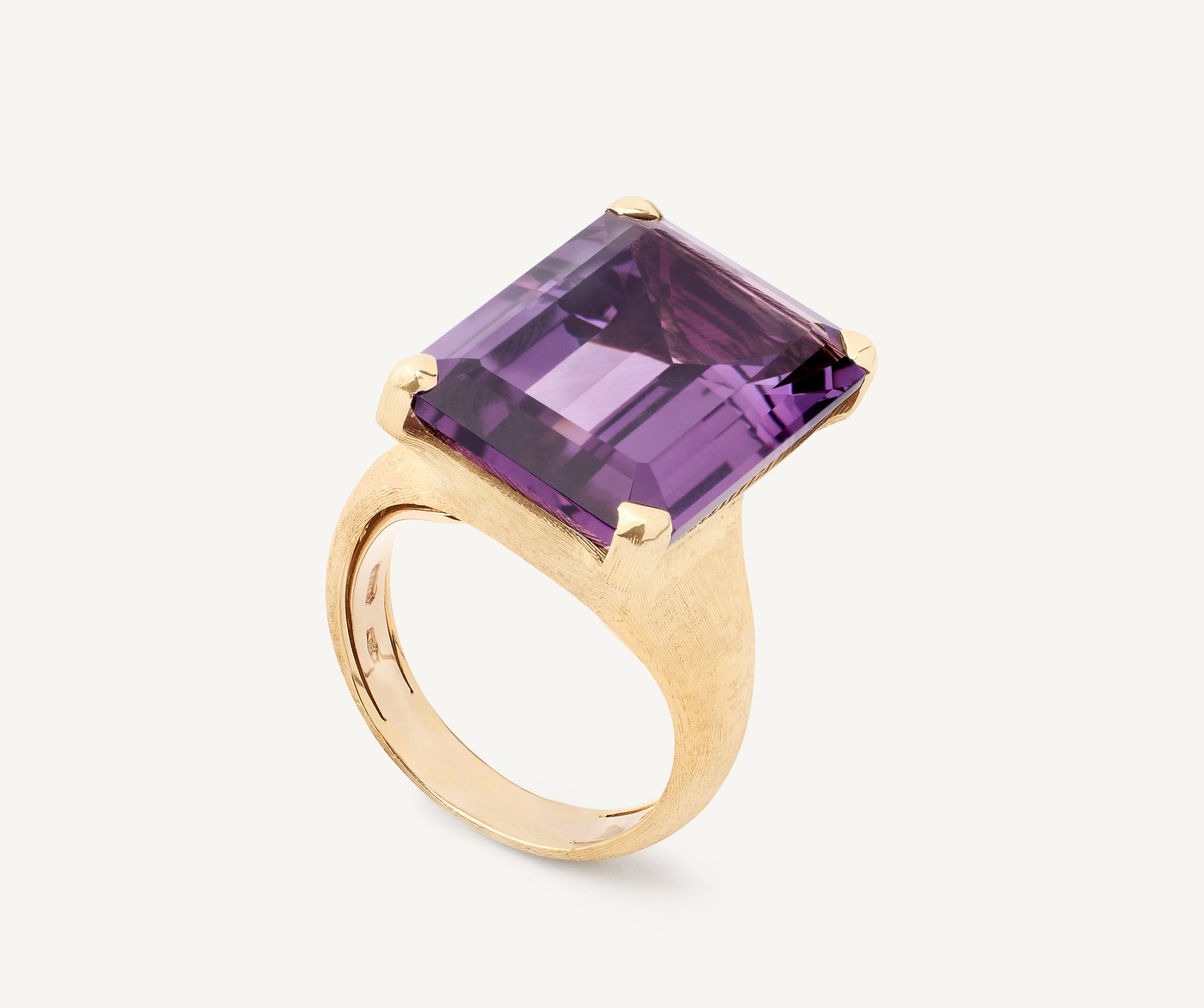 R353 Stunning popular and Bold Amethyst Cocktail Ring