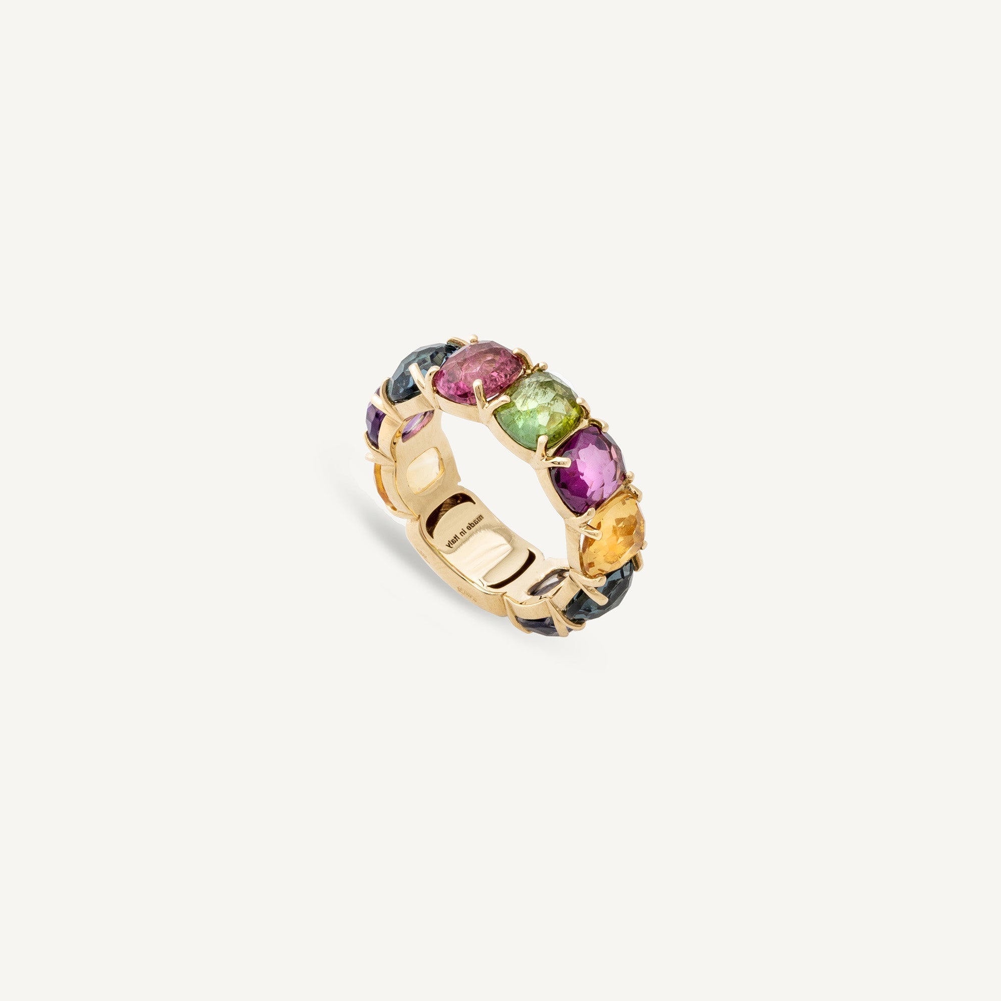 18K Yellow Gold Gemstone Ring, Small – Marco Bicego