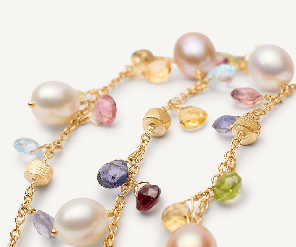 PARADISE 18K Yellow Gold 3-Strand Gemstone Bracelet With Freshwater Pearls BB2593_MIX114_Y_02