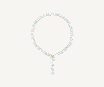 PARADISE 18K Yellow Gold Aquamarine Lariat Necklace CB2586-B_AQ01_Y_02