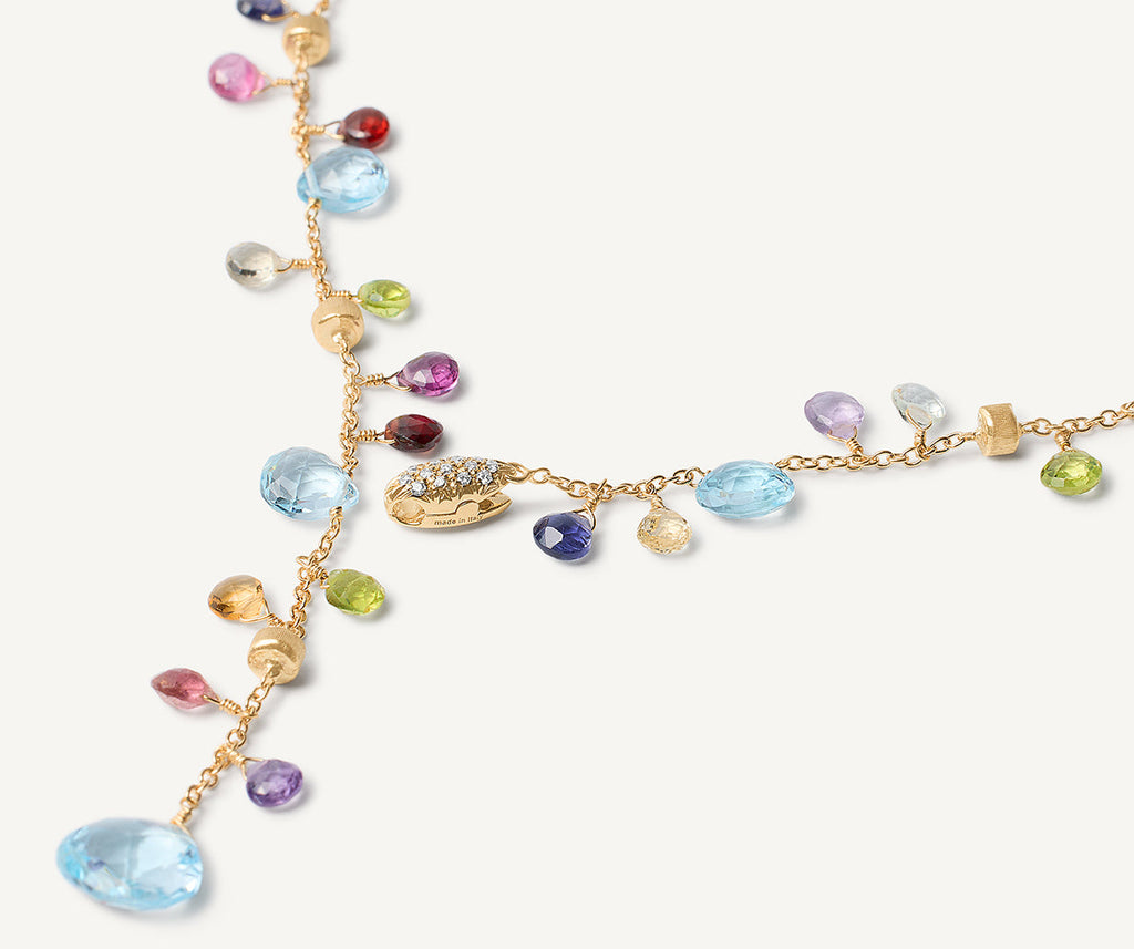 PARADISE 18K Yellow Gold Gemstone Lariat Necklace CB2586-B_MIX01T_Y_02