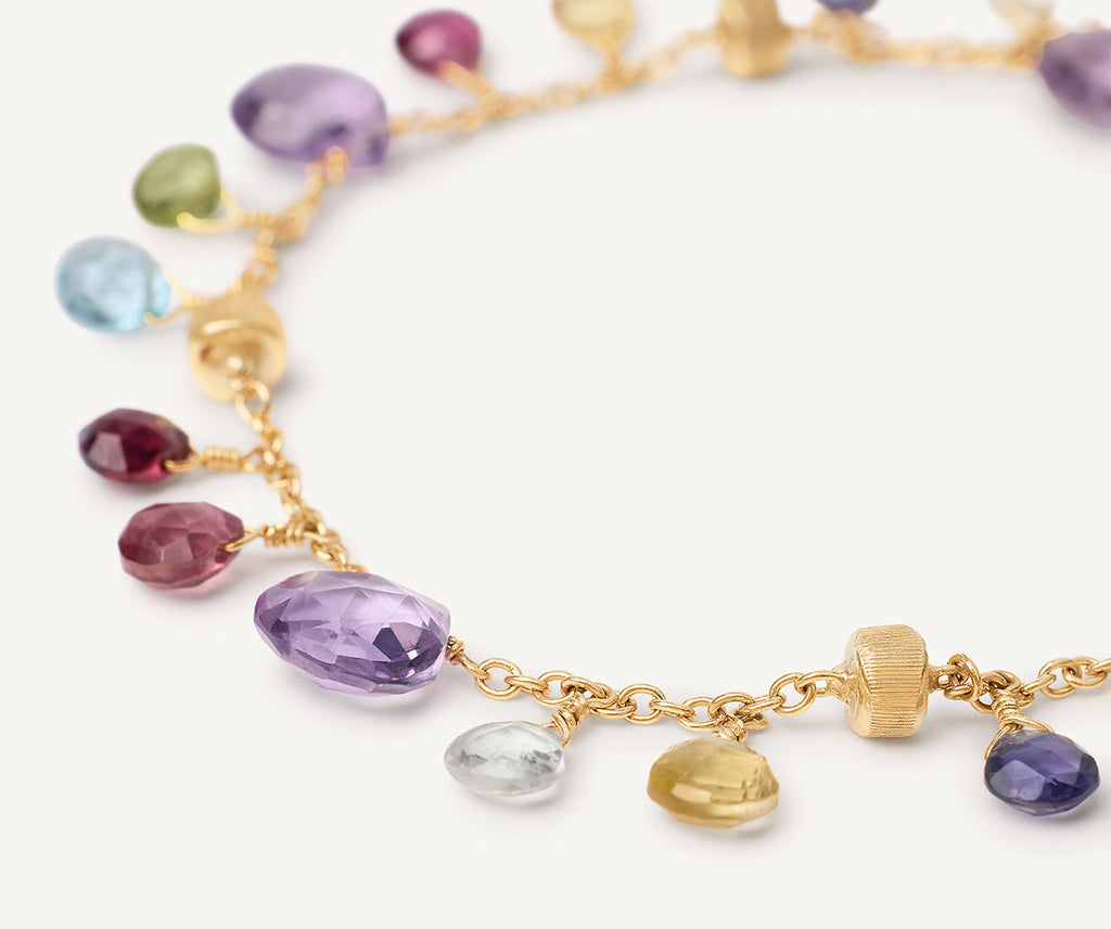 PARADISE 18K Yellow Gold Single-Strand Gemstone Bracelet, Amethyst Accents BB2584_MIX01A_Y_02