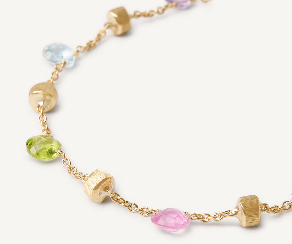 PARADISE 18K Yellow Gold Single-Strand Gemstone Bracelet BB765_MIX01_Y_02