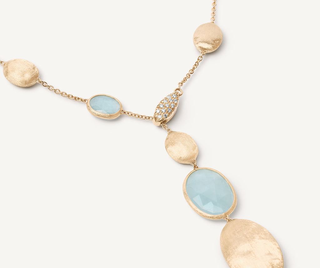 SIVIGLIA 18K Yellow Gold Aquamarine & Gold Lariat CB2653-B_AQ01_Y_02