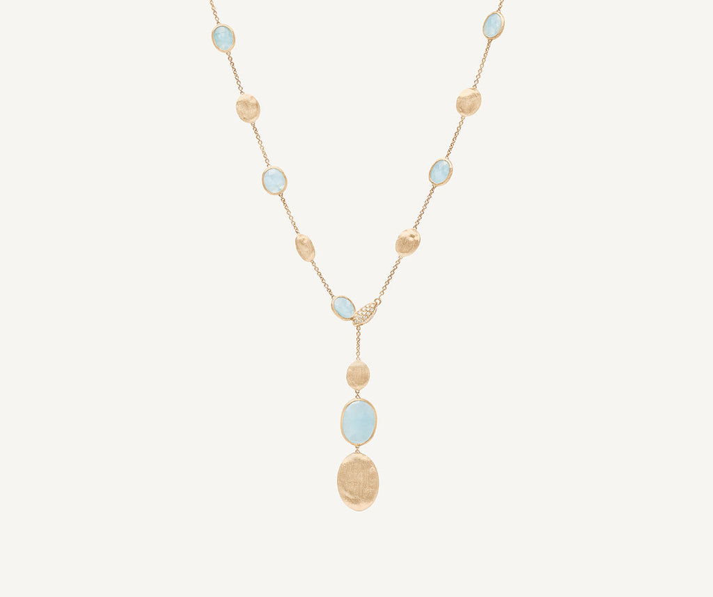 SIVIGLIA 18K Yellow Gold Aquamarine & Gold Lariat CB2653-B_AQ01_Y_02