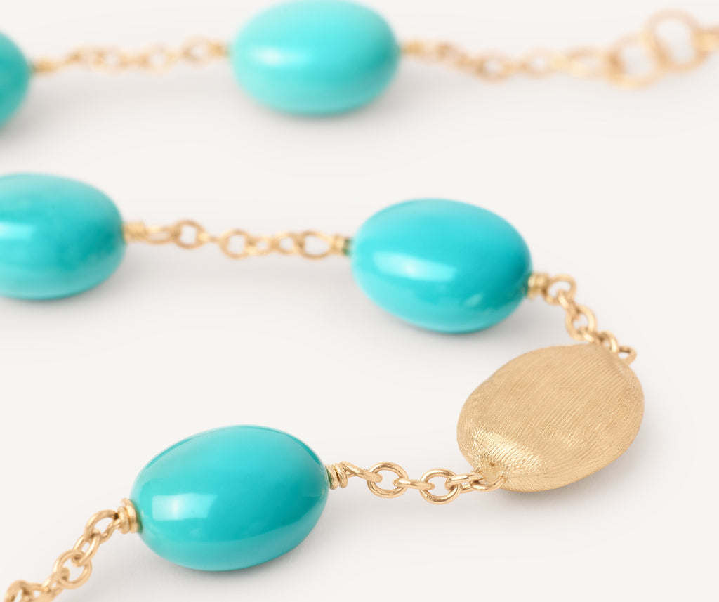 SIVIGLIA 18K Yellow Gold Bracelet with Turquoise BB2769_TU01_Y_02
