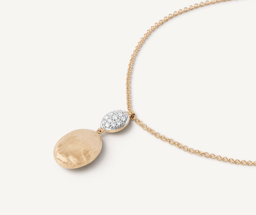 SIVIGLIA 18K Yellow Gold Gold & Diamond Pendant Necklace CB1690_B_YW_Q6