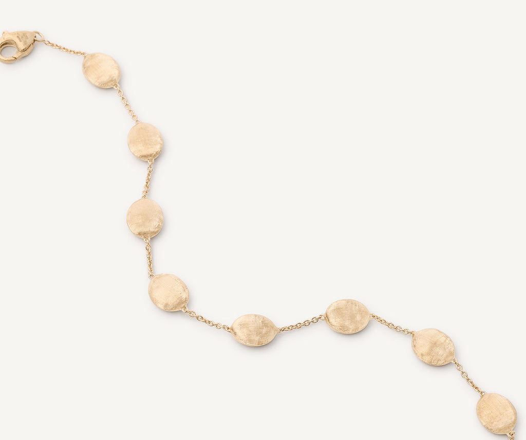 SIVIGLIA 18K Yellow Gold Large Bean Bracelet BB538__Y_02