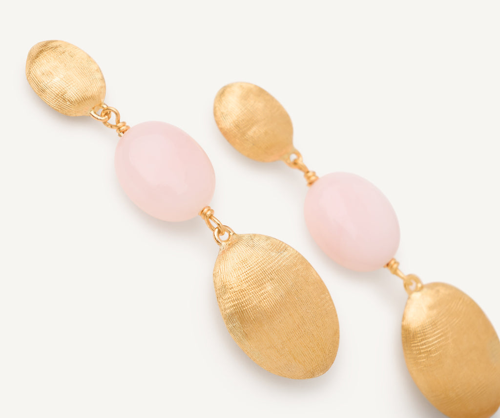 SIVIGLIA 18K Yellow Gold Siviglia Color Opal Three Drop Earring OB1857_OP01_Y_02