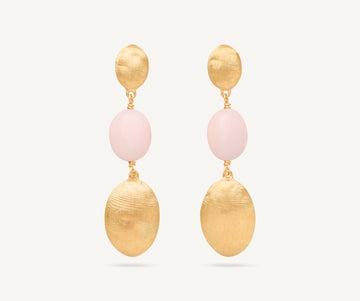 SIVIGLIA 18K Yellow Gold Siviglia Color Opal Three Drop Earring OB1857_OP01_Y_02