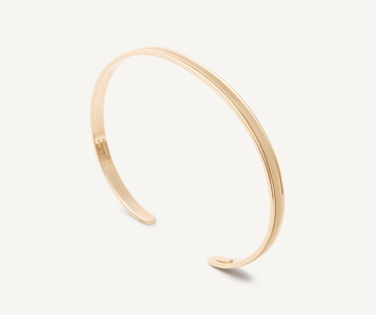 18K Yellow Gold Unisex Coil Bangle, Thin – Marco Bicego