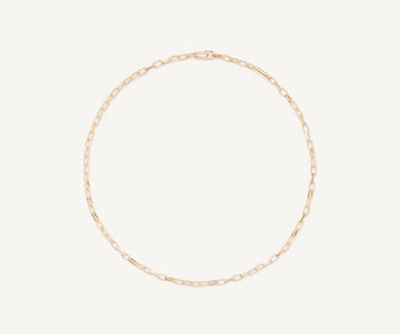 UOMO 18K Yellow Gold Unisex Coil Medium Link Necklace CGU4__Y_01