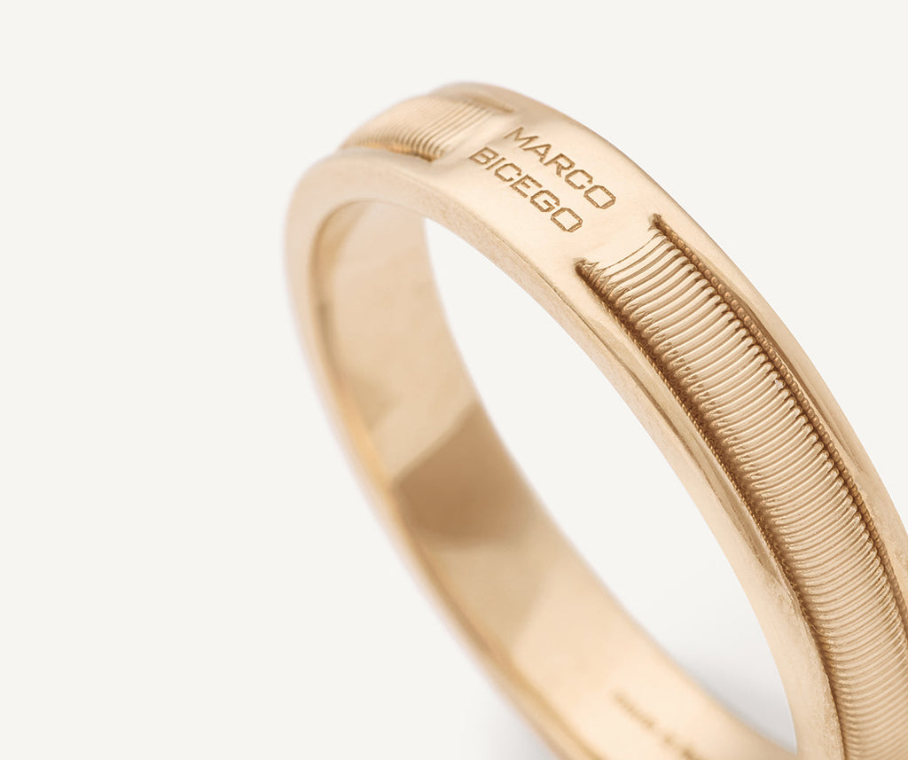 UOMO 18K Yellow Gold Unisex Coil Ring
