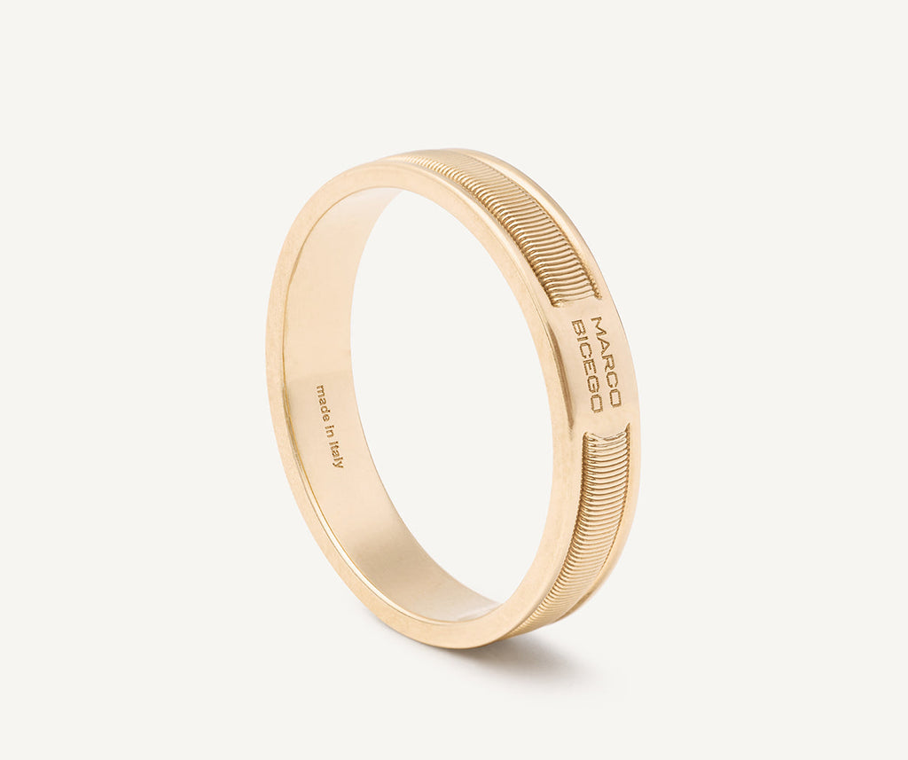 UOMO 18K Yellow Gold Unisex Coil Ring